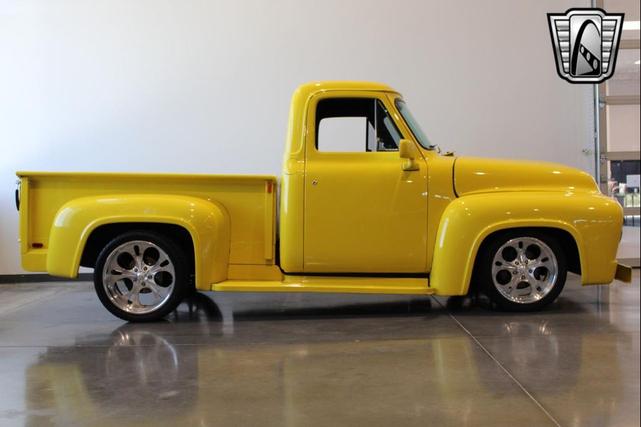 Photo of 1955 Yellow Ford F100