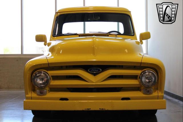 Photo of 1955 Yellow Ford F100