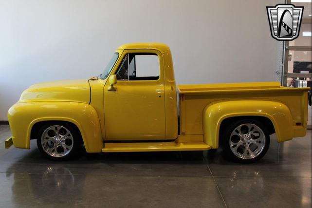 Photo of 1955 Yellow Ford F100