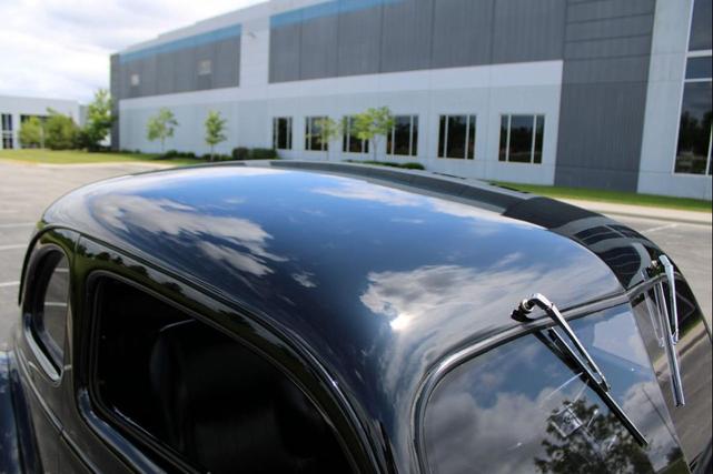 Photo of 1938 Black with Flames Ford Deluxe