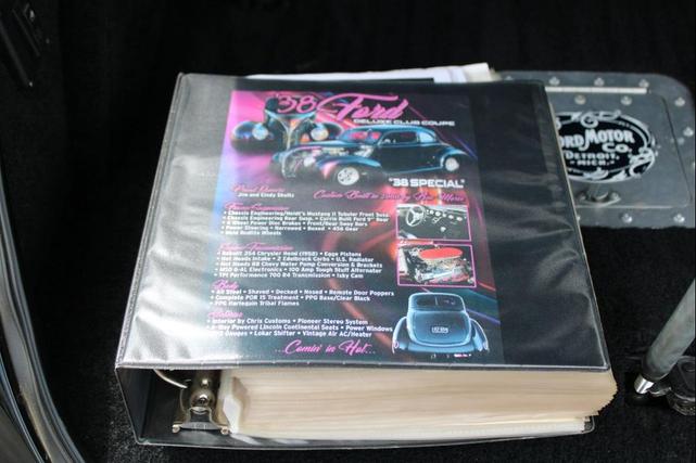 Photo of 1938 Black with Flames Ford Deluxe