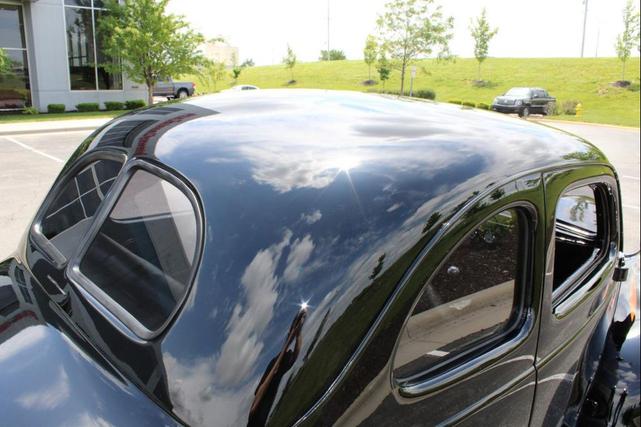 Photo of 1938 Black with Flames Ford Deluxe