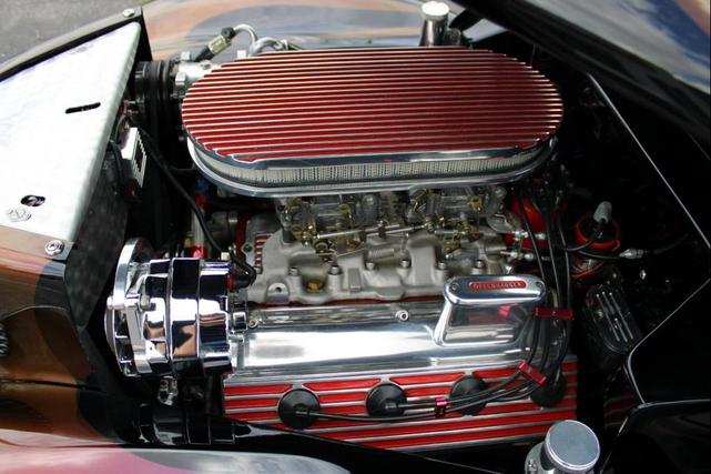Photo of 1938 Black with Flames Ford Deluxe