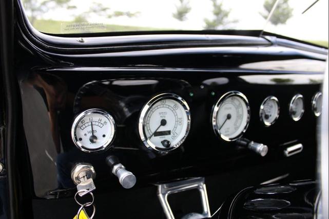 Photo of 1938 Black with Flames Ford Deluxe