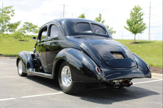 Photo of 1938 Black with Flames Ford Deluxe