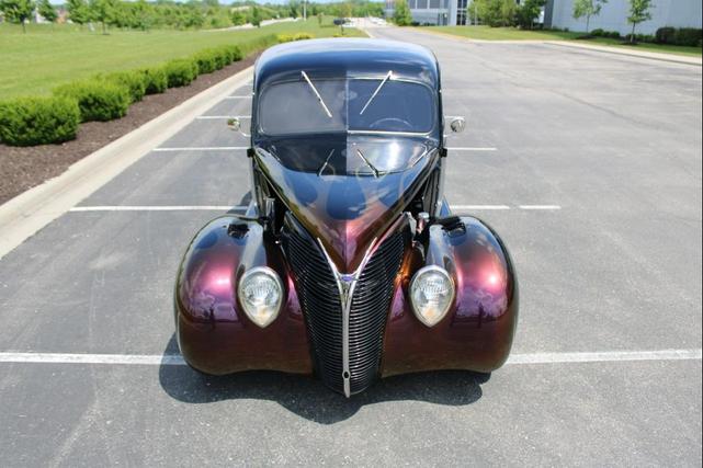 Photo of 1938 Black with Flames Ford Deluxe