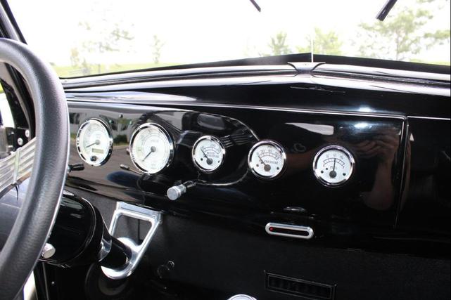 Photo of 1938 Black with Flames Ford Deluxe