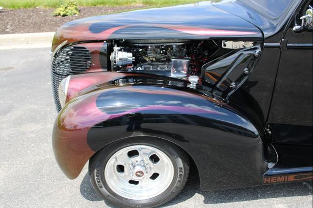 Photo of 1938 Black with Flames Ford Deluxe