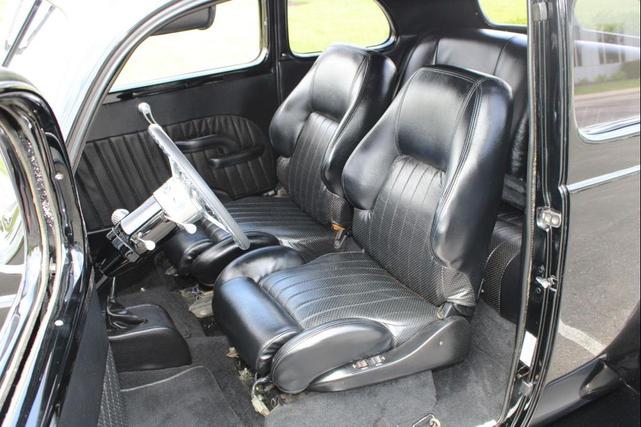 Photo of 1938 Black with Flames Ford Deluxe