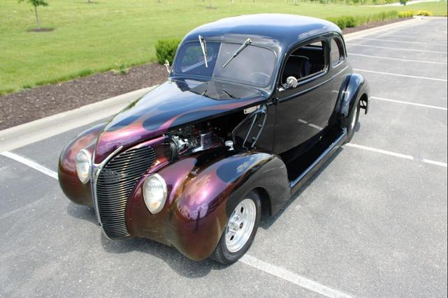 Photo of 1938 Black with Flames Ford Deluxe