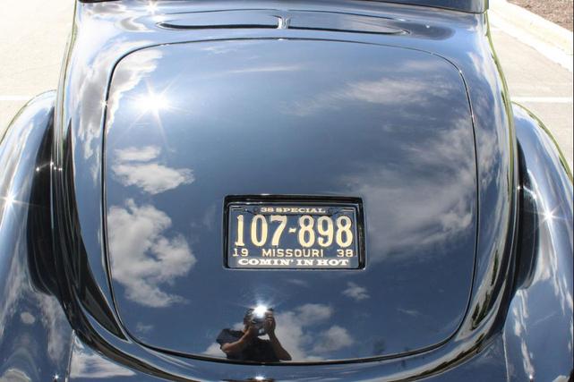 Photo of 1938 Black with Flames Ford Deluxe