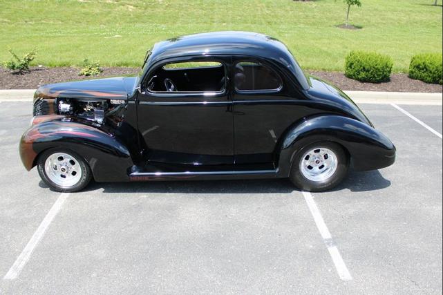 Photo of 1938 Black with Flames Ford Deluxe