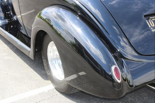 Photo of 1938 Black with Flames Ford Deluxe