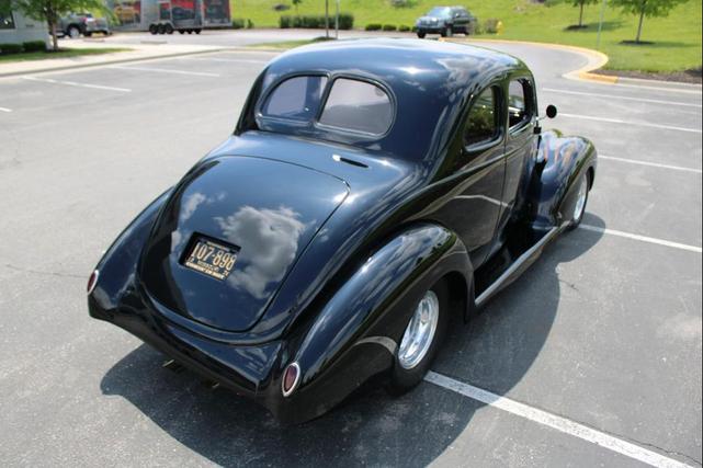 Photo of 1938 Black with Flames Ford Deluxe