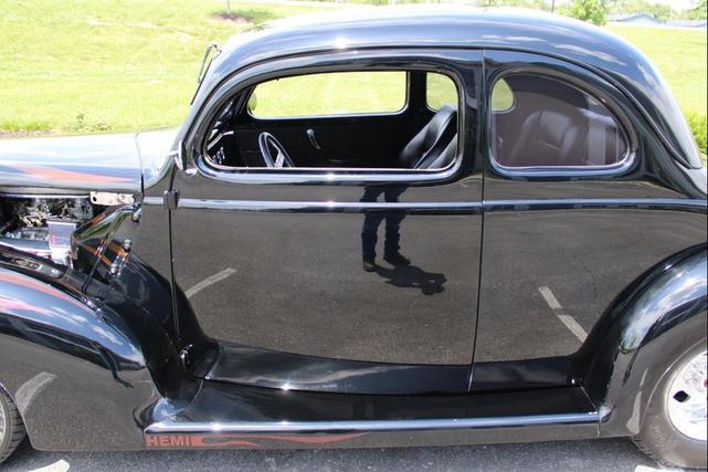 Photo of 1938 Black with Flames Ford Deluxe