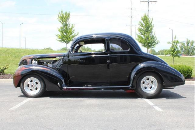 Photo of 1938 Black with Flames Ford Deluxe