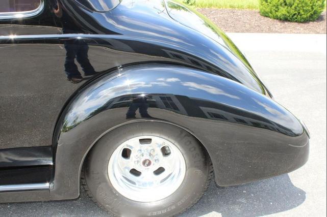 Photo of 1938 Black with Flames Ford Deluxe