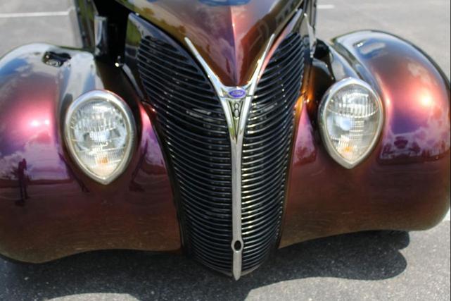 Photo of 1938 Black with Flames Ford Deluxe