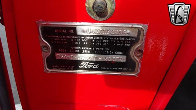 Photo of 1954 Red Ford Crestline