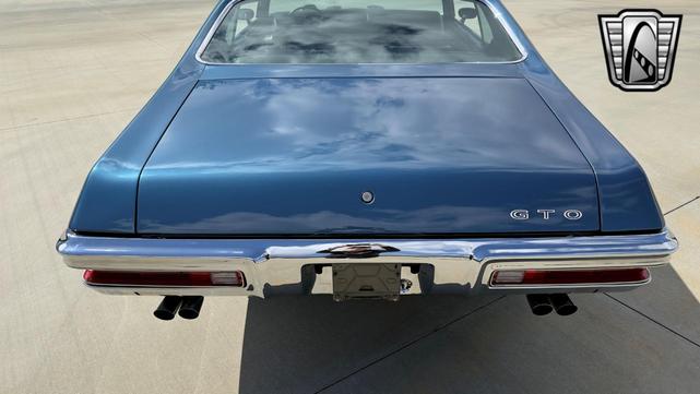 Photo of 1970 Atoll Blue Pontiac GTO
