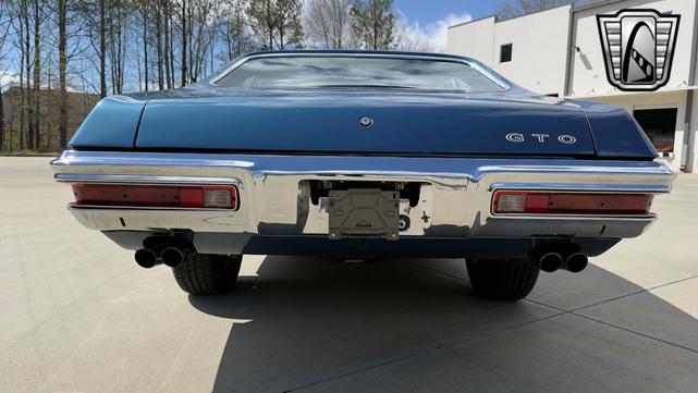 Photo of 1970 Atoll Blue Pontiac GTO