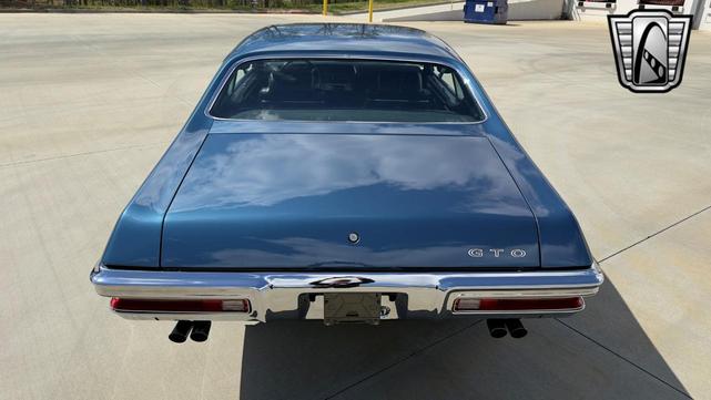 Photo of 1970 Atoll Blue Pontiac GTO