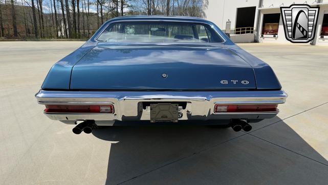 Photo of 1970 Atoll Blue Pontiac GTO