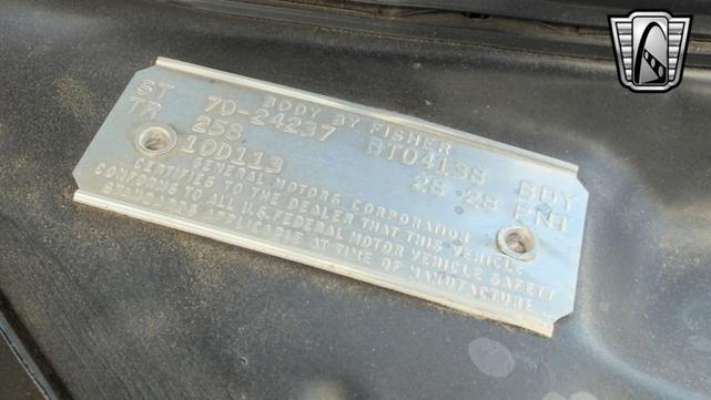Photo of 1970 Atoll Blue Pontiac GTO