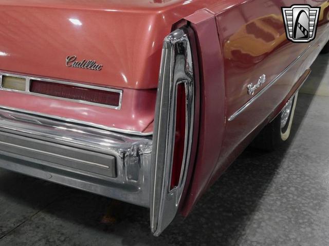 Photo of 1975 Red Cadillac DeVille