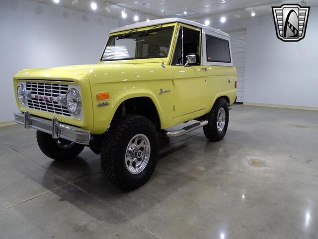 Photo of 1977 Yellow Ford Bronco