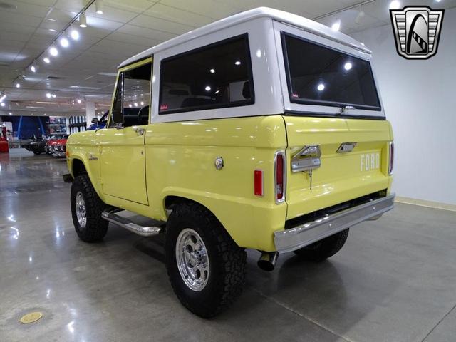 Photo of 1977 Yellow Ford Bronco