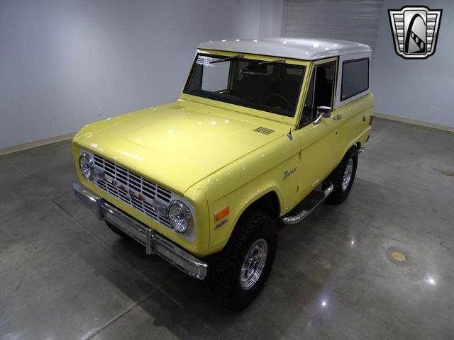 Photo of 1977 Yellow Ford Bronco