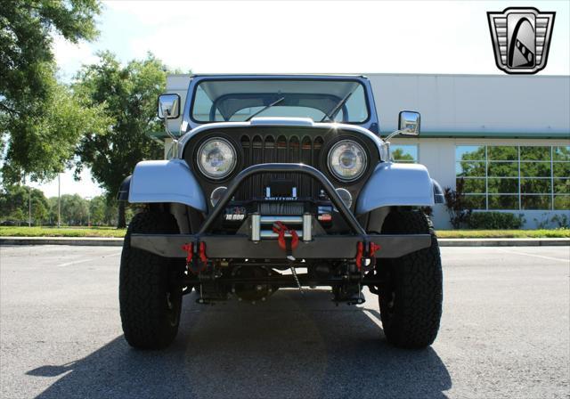 Photo of 1984 Silver Jeep CJ