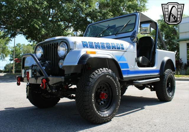 Photo of 1984 Silver Jeep CJ