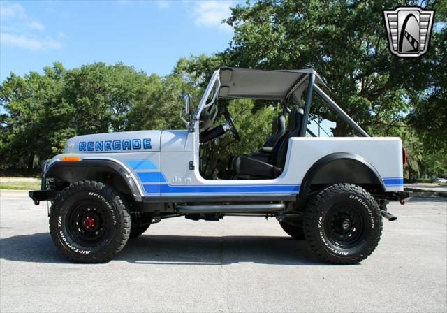Photo of 1984 Silver Jeep CJ