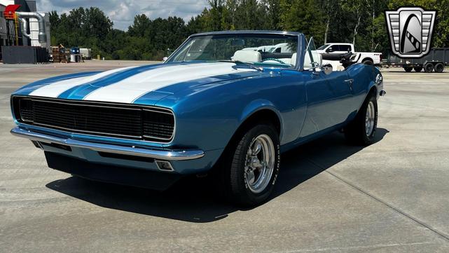 Photo of 1967 Marina Blue Chevrolet Camaro