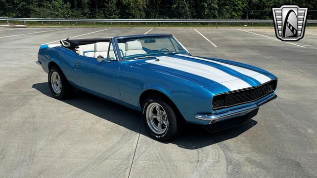 Photo of 1967 Marina Blue Chevrolet Camaro