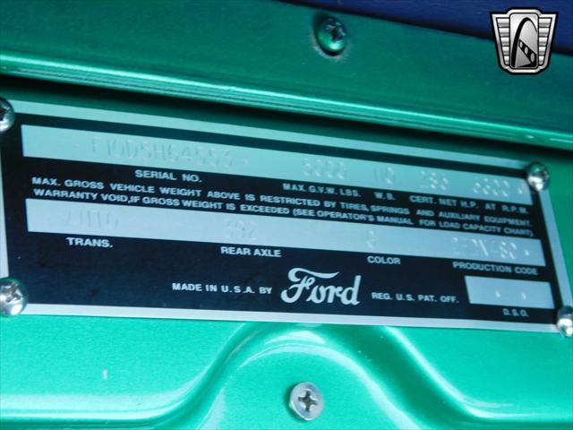Photo of 1955 Green Ford F100