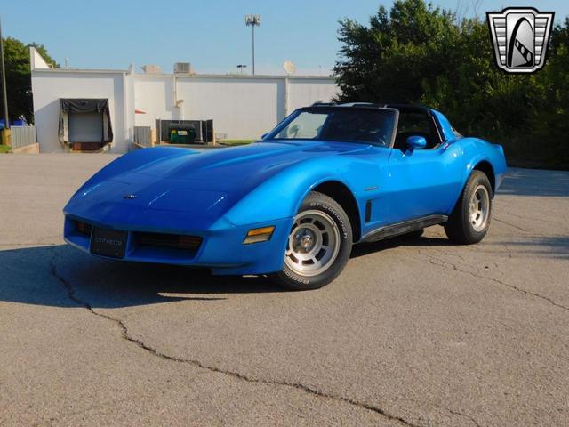 Photo of 1982 Blue Chevrolet Corvette