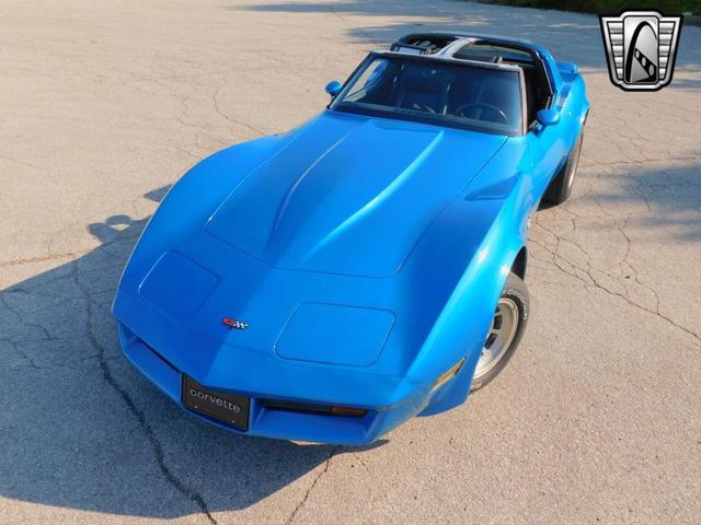 Photo of 1982 Blue Chevrolet Corvette