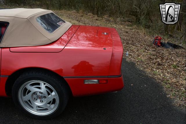 Photo of 1990 Red Chevrolet Corvette