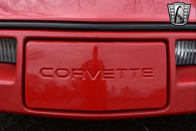 Photo of 1990 Red Chevrolet Corvette