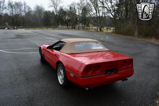Photo of 1990 Red Chevrolet Corvette