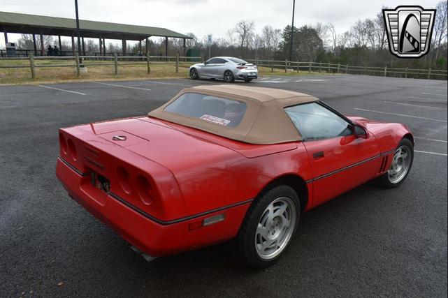 Photo of 1990 Red Chevrolet Corvette
