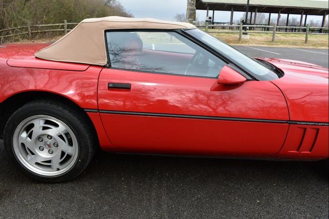 Photo of 1990 Red Chevrolet Corvette