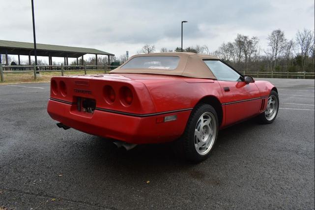 Photo of 1990 Red Chevrolet Corvette