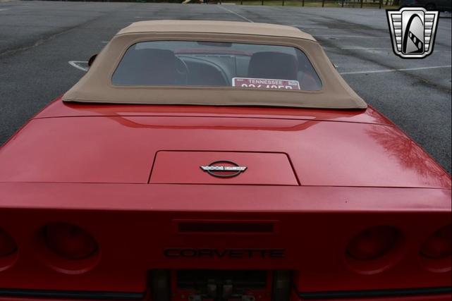 Photo of 1990 Red Chevrolet Corvette