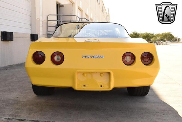 Photo of 1980 Yellow Chevrolet Corvette