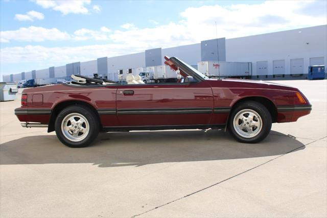Photo of 1983 Maroon Ford Mustang