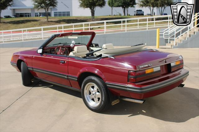 Photo of 1983 Maroon Ford Mustang